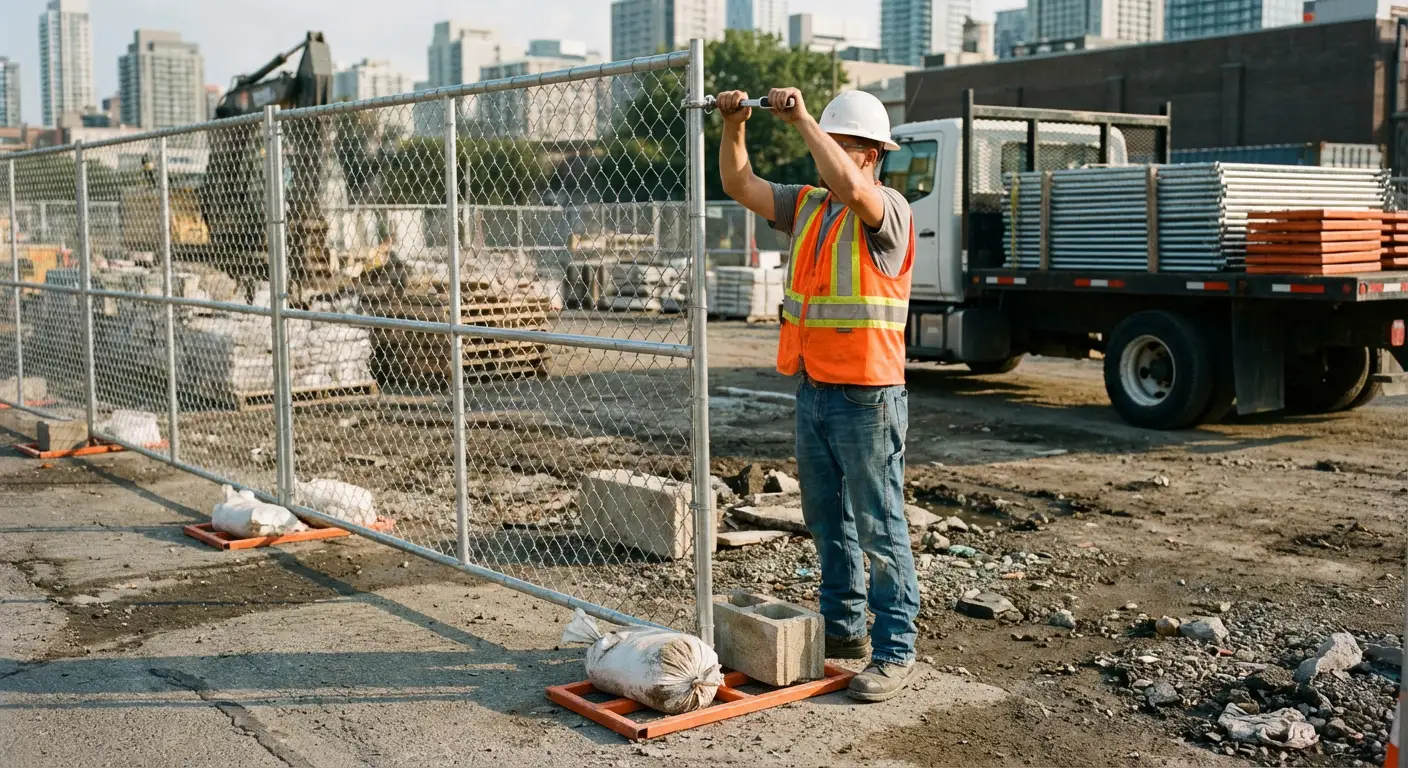 Temporary Fence Rental in Royal Oak